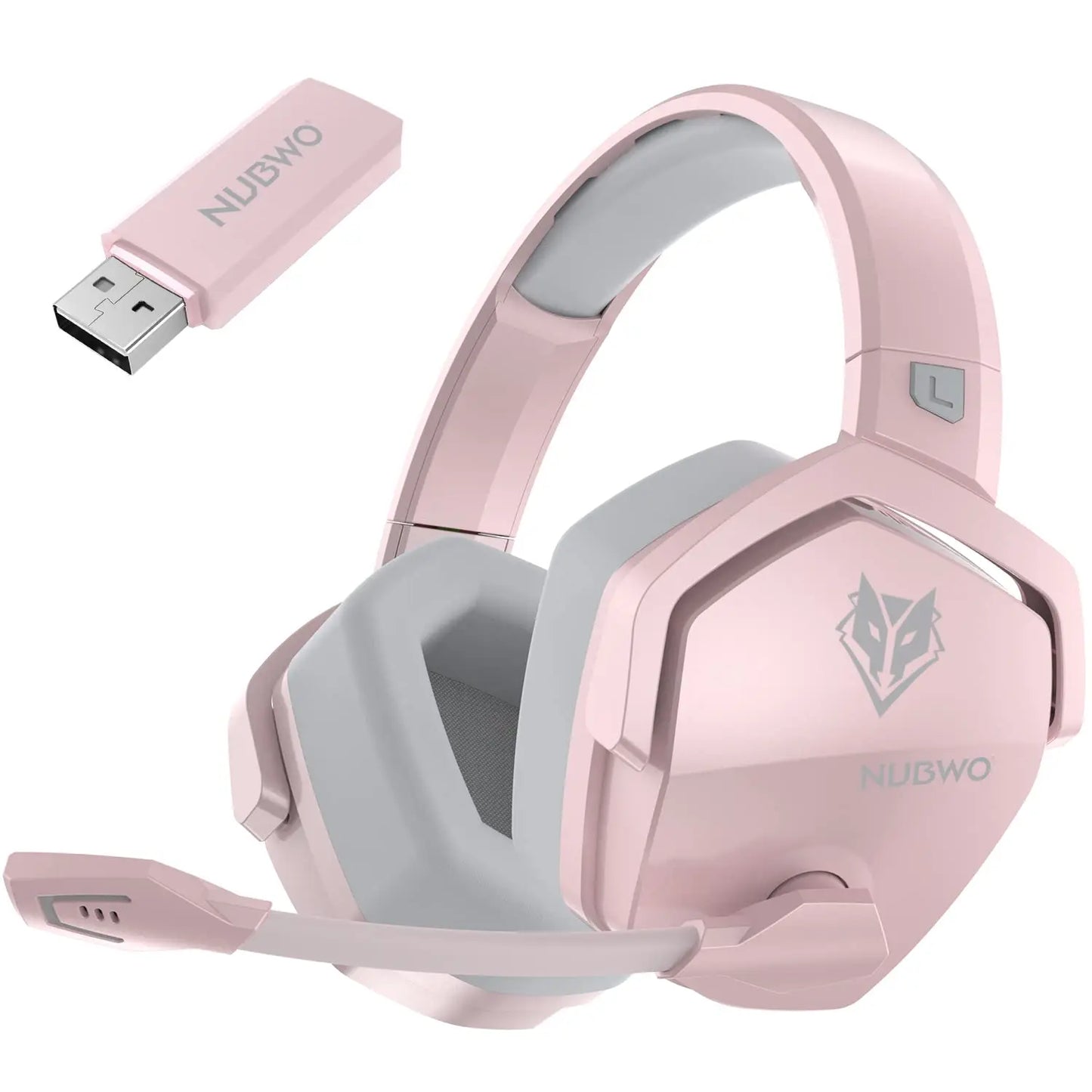 NUBWO G06 Gaming Headset Ultra-Low Latency Bluetooth Headphones With Mic