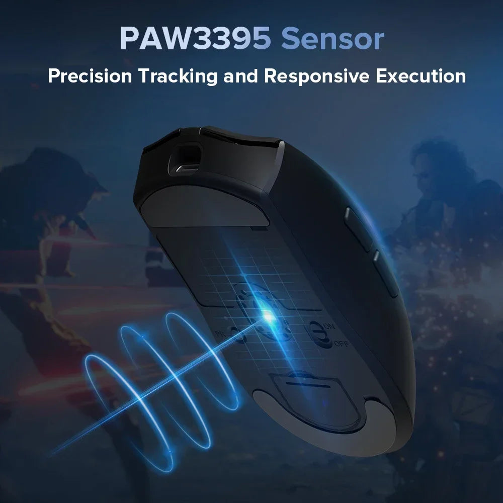 Delux M600 Series Wireless Gaming Mouse for PC Gamer