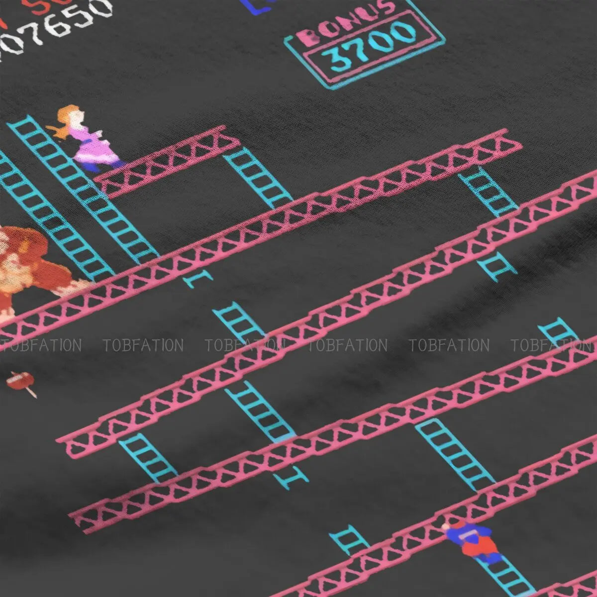 Donkey Kong Game 100% Cotton TShirts High Score