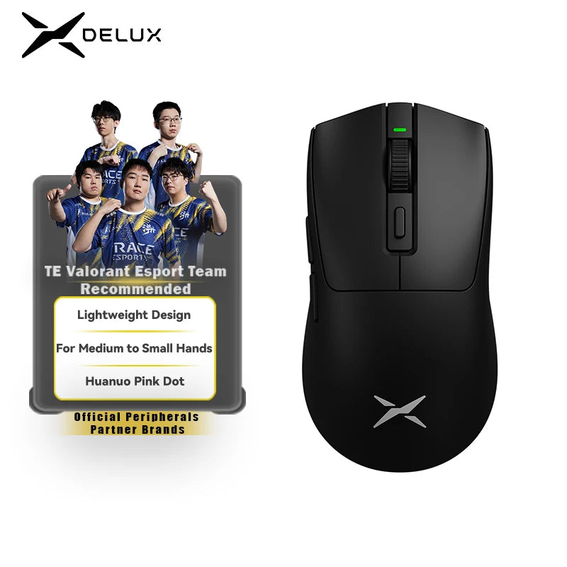 Delux M600 Series Wireless Gaming Mouse for PC Gamer