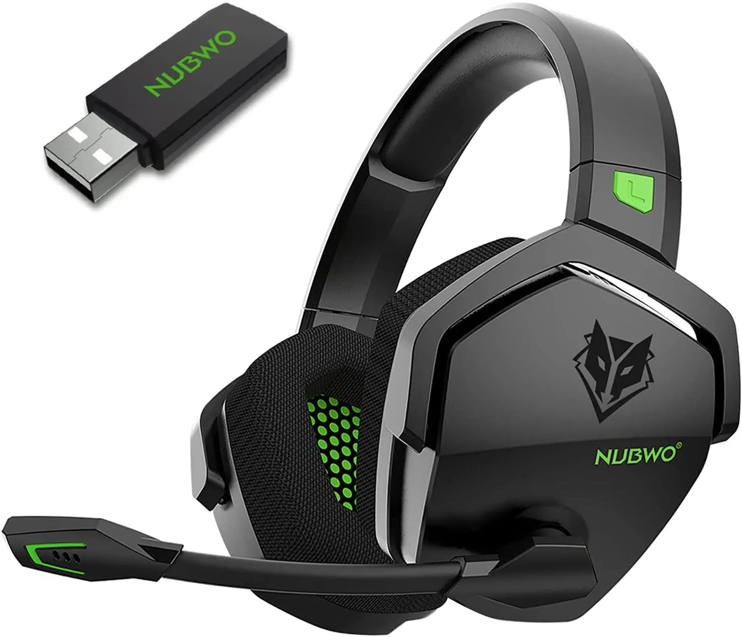 NUBWO G06 Gaming Headset Ultra-Low Latency Bluetooth Headphones With Mic
