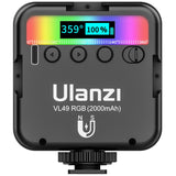 Ulanzi VL49 RGB Video Lights Mini LED Camera Light