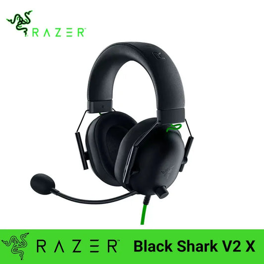 Razer BlackShark V2 X Headphone Wired Gaming Headset .