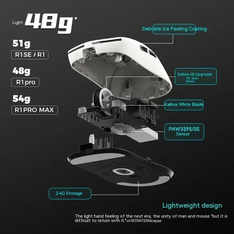 Original VXE Dragonfly R1 Pro Max Wireless Mouse