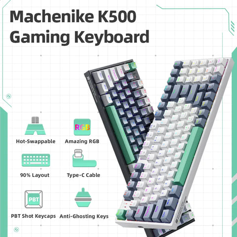 Machenike K500 Mechanical Keyboard Gaming Keyboard