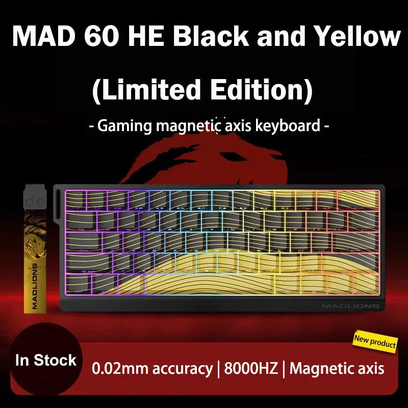 MADLIONS MAD  Gaming Magnetic Switch Keyboard Wired