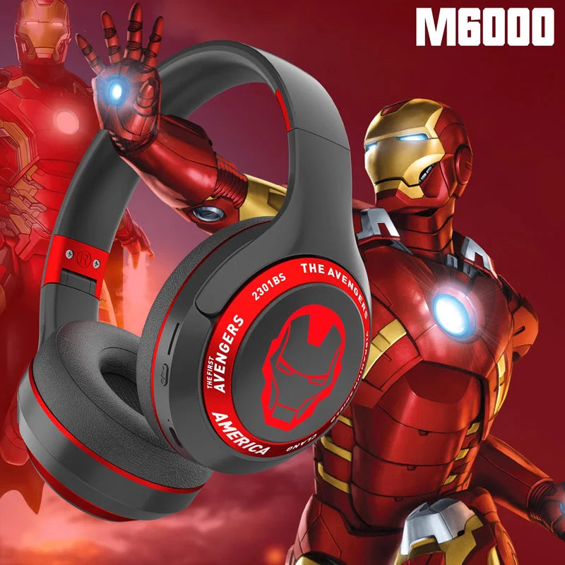 Headphones Marvel Spider Man Bluetooth Eagles Over ear Foldable