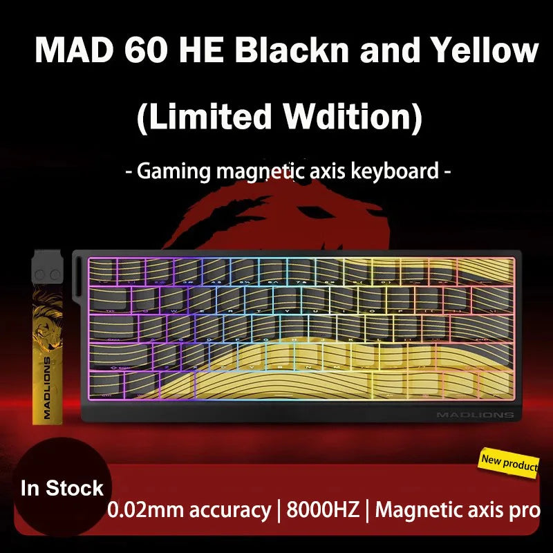 MADLIONS MAD  Gaming Magnetic Switch Keyboard Wired