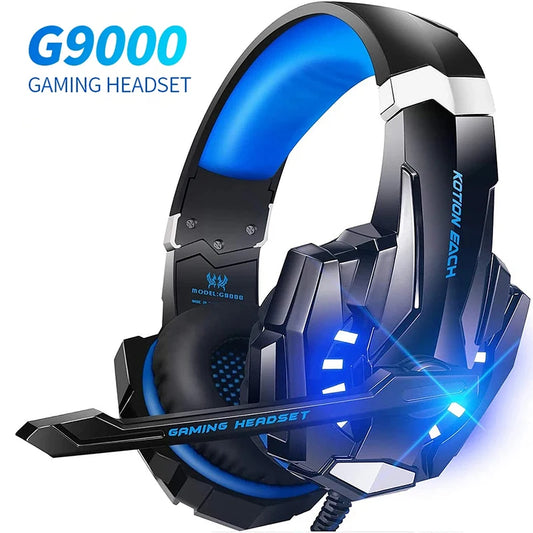 G9000 Gaming Headset Over-Ear Wired Headphones Deep Bass Stereo