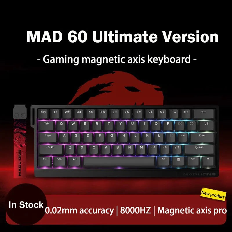 MADLIONS MAD  Gaming Magnetic Switch Keyboard Wired