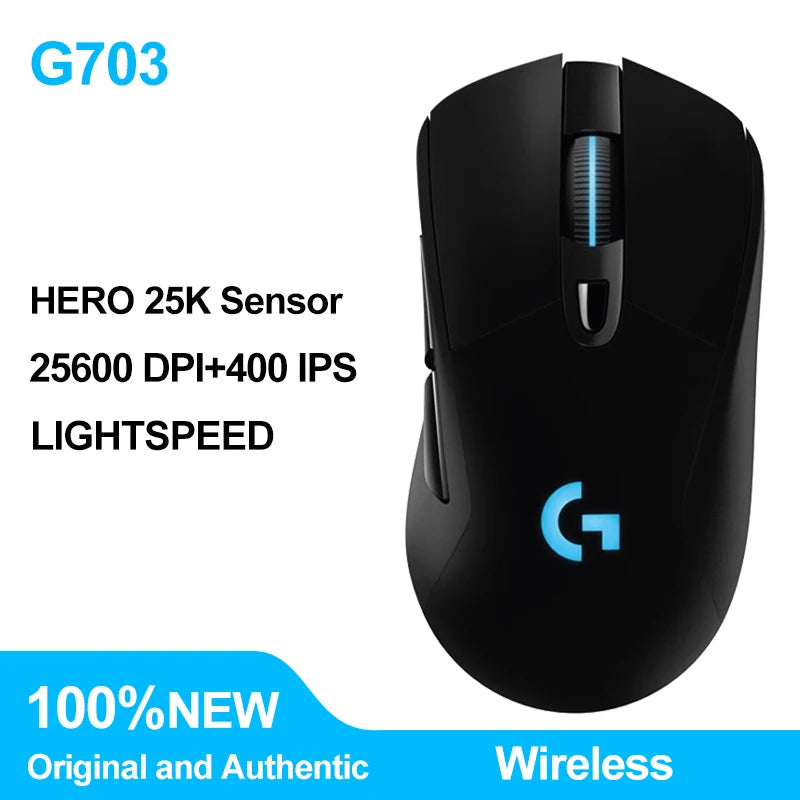 Logitech G703 LIGHTSPEED HERO Sensor E-sports Gaming Mouse