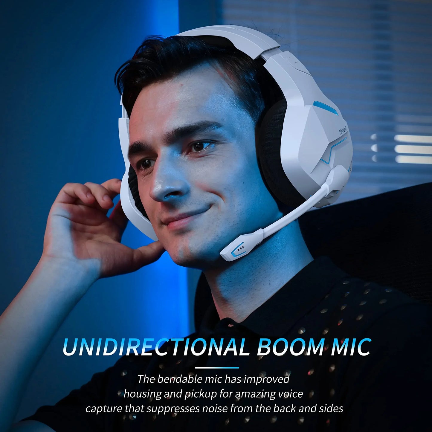 BINNUNE BW01 Wireless Gaming Headset with mic