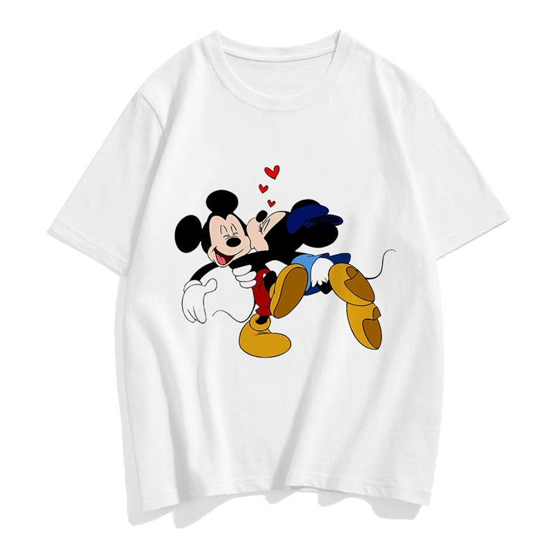 Mickey Mouse Print Women T shirt
